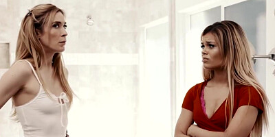 Two awesome ladies are going to fuck each other hard