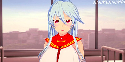 Aine Chidorigafuchi Gets Fucked by Kizuna Hida from Hybrid × Heart Until Creampie - Anime Hentai 3d