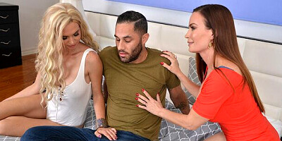 Bonny Damon Dice and Astrid Star's big tits video