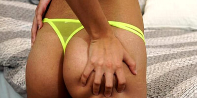 Nubiles - Brunette Hazel Heart in panties pussy fucking