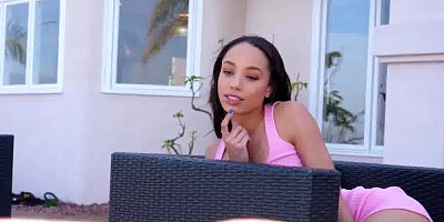 HOLED - Alexis Tae ass fucking in the pool