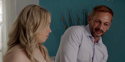 FamilyXXX: Natural Haley Spades throat fuck