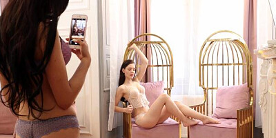 Girls Only Porn - Sweet Anie Darling cowgirl fuck