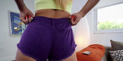 DontBreakMe - Muscle Anna Mae driver reverse cowgirl sex scene