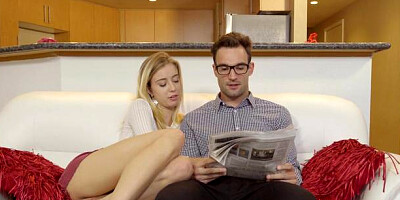 BrattySis.com - Raw masturbation together with Haley Reed