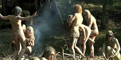 HORRORporn.com - Hairy MILF wishes for group sex