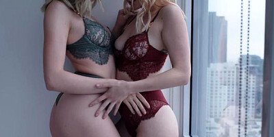 TushyRaw - Sucking cock with Anny Aurora beside Sahara Skye