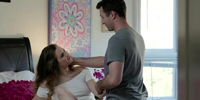 Family XXX: Brunette Devon Green really likes loud sex