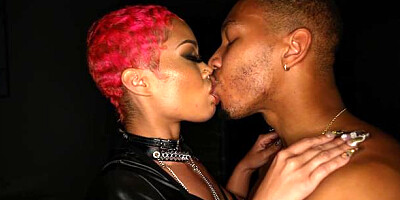 Ricky's Room - Jasamine Banks in lingerie blowjob