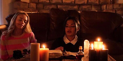 Step Daughters Use Dark Magic To Summon Some Real Men But They Accidentally Summon Their Stepdads