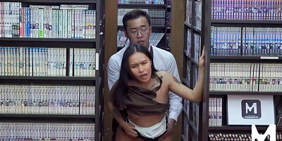 Long legs porn with fairly Su Nian Jin from Model Media