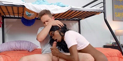 BRAZZERS Exxtra - Van Wylde & Nicole Kitt gagging in the bed