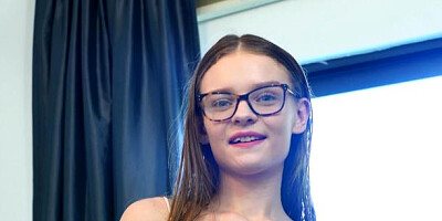 Nubiles.net - Long haired Jessae Rosae feels up to nailing