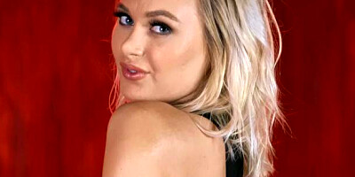 Brazzers Exxtra: Natalia Starr in shorts next to Xander Corvus