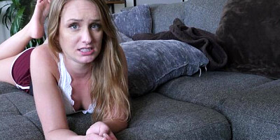 Kinky Family - Shaved Daisy Stone and Tony close up doggy fuck