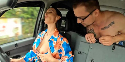 FemaleFakeTaxi - Czech Lady Gang is a bubble butt amateur