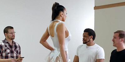 Pornstars Like It Big: Audrey Bitoni pussy licking porn