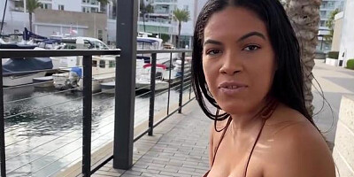 BJ Raw: Latina Maya Farrell rimming