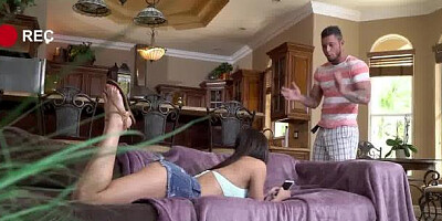 SpyFam.com: Kylie Rocket feels up to hard slamming