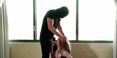 BabyGotBoobs: European Shawna Lenee in the bra sucking cock