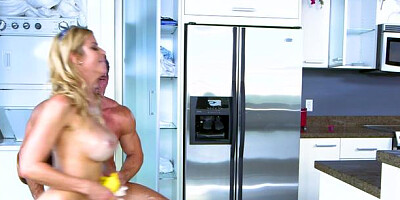 Mommy Got Boobs - Stepmom Alexis Fawx spanking