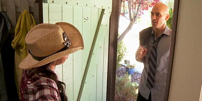 Big Tits in Uniform: Cumshot with Brandy Aniston & Johnny Sins