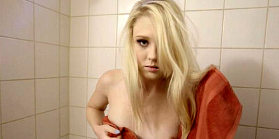 BadTeensPunished: Long hair teen Lily Rader likes dick sucking