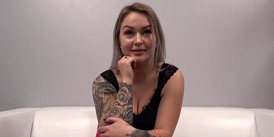CzechCasting.com - Inked czech POV cumshot