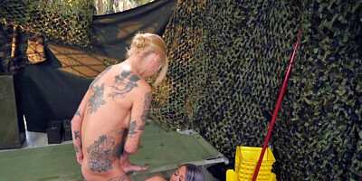 Hot & Mean - European girl Bonnie Rotten fetish 69 outdoors