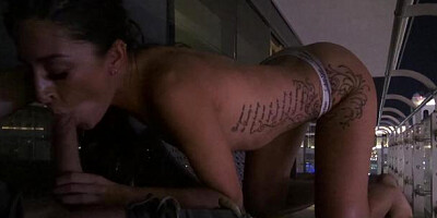 DTFSluts: Cameron Canela riding a dick porn