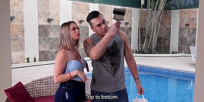 Dominant russian slut gets fucked by her employee - Emily Thorne