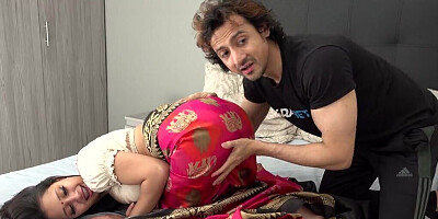 MILF with big boobs invites the stepbro for nasty fun