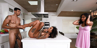 Anal massage by Scott Nails for PAWG slut Megan Maiden