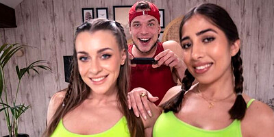 Libidinous Josephine Jackson and Ale Danger at big cock video