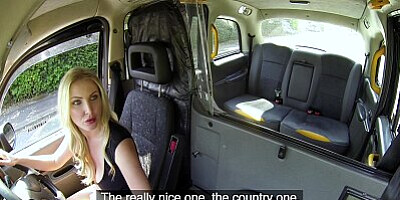 Female Fake Taxi Tea bagging squirting and hard fuck with Georgie Lyall