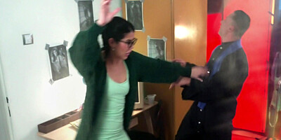 Hard fuck for sweet brunette Lady Dee