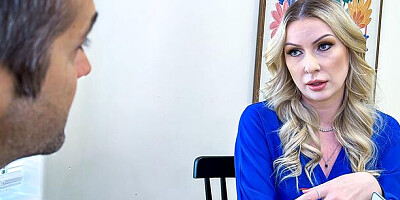 Come-hither Sydney Paige's long hair trailer