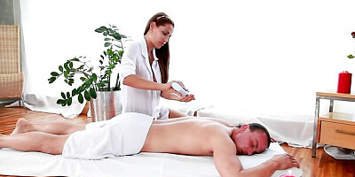 RK Prime featuring Satin Bloom's blowjob action