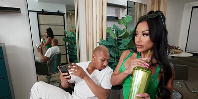 Charming CJ Miles at bbc sex