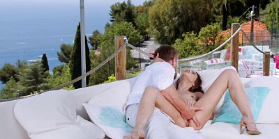 TUSHY French beauty Ariana learns the art of anal sex