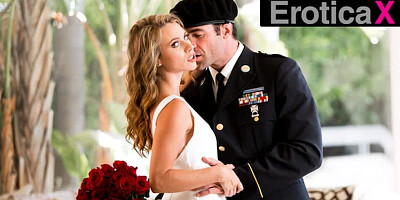 Beauty Anya Olsen Passionatly Makes Love To Soldier