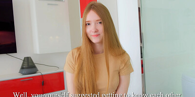 Stepsister Suggested Paying Truth or Dare and Got Cum on Her Pussy