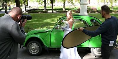 Rebecca Volpetti has sex with her partner after the wedding