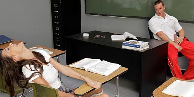 Young (18+) smut with aphrodisiac Erin Stone from Innocent High