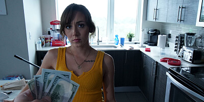 Dani Blu sucking a thick penis in point of view XXX