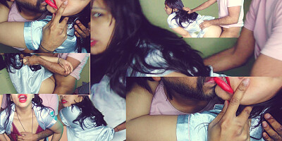 Indian girlfriend boyfriend hot sex in oyo room.