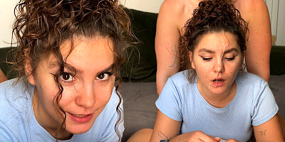 Stepfather Continued Fuck Me Even After Facial