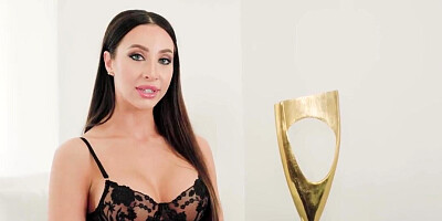 Melissa Stratton deepthroating before POV facefucking