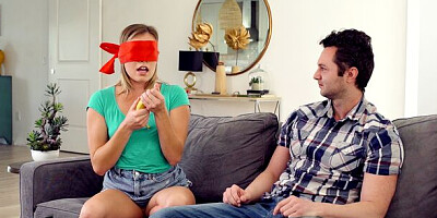 Bratty Sis featuring Katie Kush's blowjob trailer