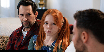 PURE TABOO He Shares His Petite Stepdaughter Madi Collins With A Social Worker To Keep Their Secret